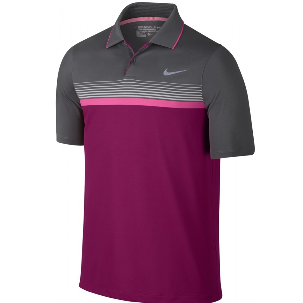 NWT NIKE Medium golf shirt men